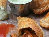 Langostino and Andouille sausage empanadas