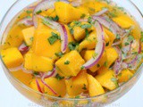 Mango ceviche