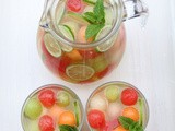 Melon sangria