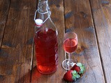 Strawberry infused tequila