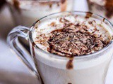 Cold Coffee with Hersheys Chocolate Syrup