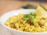 Fodnicha bhat | Spiced Leftover Rice