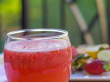 Homemade Strawberry Lemonade