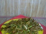 Lazy cooks fried okra/karari bhindi