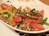 Salade crudités et feta