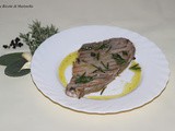 Filetto di tonno marinato alla griglia