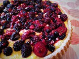 Crostata morbida con frutti di bosco