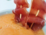 Gelo di melone con prosciutto crudo croccante