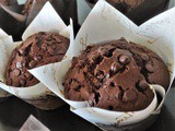 Muffin al doppio cioccolato