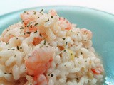 Risotto con gamberetti