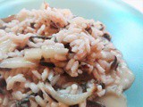 Risotto con radicchio