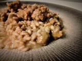 Risotto con salsiccia