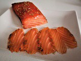 Salmone marinato a secco