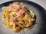 Tagliatelle panna e salmone