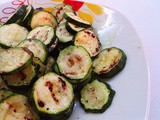 Zucchine alla scapece light