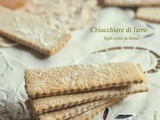 Chiacchiere di farro light cotte in forno