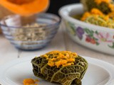 Fagottini di verza con riso integrale e zucca | ricetta Varoma