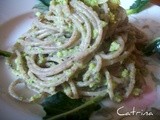 Fidelin di grano saraceno con crema di broccoli