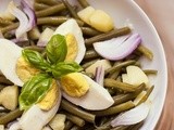 Insalata di fagiolini e uova