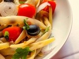 Insalata di fagiolini gialli