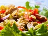 Insalata di pollo leggera