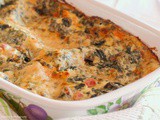 Lasagne alle verdure con besciamella light senza burro