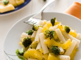 Pasta gluten free con zucca e broccoli