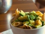 Pasta integrale con le zucchine