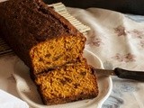 Plumcake integrale alle carote e uvetta