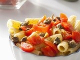 Rigatoni estivi con pomodorini e capperi