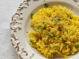 Riso basmati speziato ,ricetta light veloce