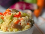 Risotto estivo alle verdure, ricetta dietetica