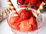 Sorbetto alla fragola