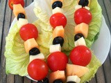 Spiedini vegetariani