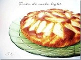 Torta di mele light
