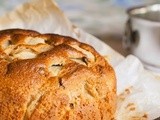 Torta integrale alle pere e cioccolato