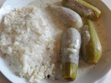 Ablama With Laban (Stuffed Zucchini With Yogurt) Recipe