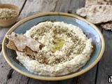 Baba ghannouj with zaatar recipe