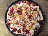 Beef and Aubergine Fatteh