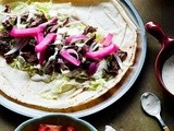 Beef shawarma with tahini sauce recipe