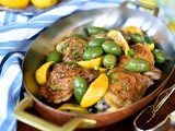 Braised Chicken with Lemon and Olives Recipe