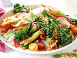 Broccolini fattoush recipe