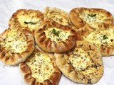Cheese flatbread (manaeesh)