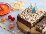 Cherry and macadamia Christmas cake recipe