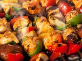 Chicken Kebab recipe with bbq sauce