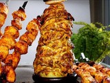 Chicken shawarma and chicken kebab recipes