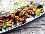 Chickpea and Aubergine Warm Salad Recipe