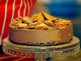 Chocolate and cardamom mousse cake with homemade honeycomb recipe