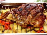 Cooking leg of lamb with rice in an amazing and easy way! Great recipe for a holiday feast