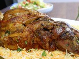 Cooking the lamb and rice in this luxurious way makes it wonderful for a feast